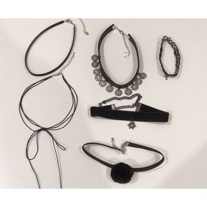 choker necklace (set 6)